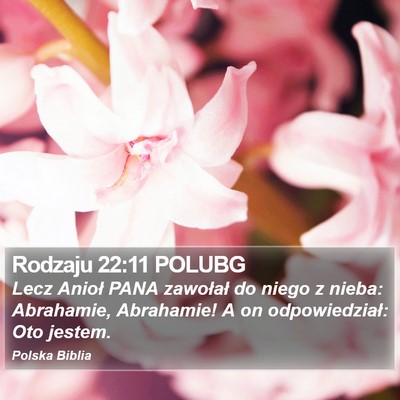 Rodzaju 22:11 POLUBG Bible Verse Image