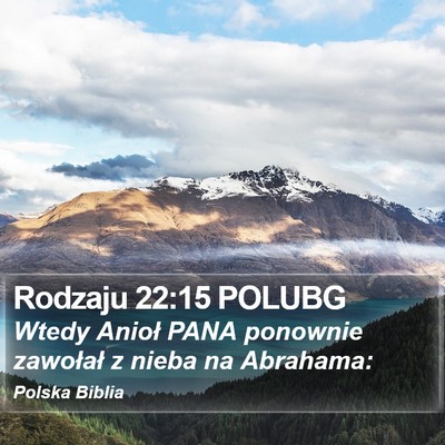 Rodzaju 22:15 POLUBG Bible Verse Image