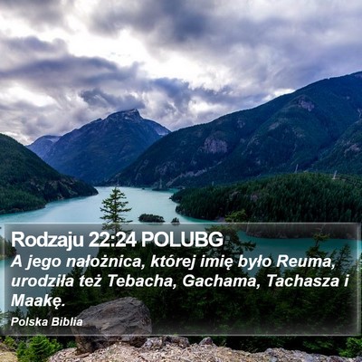 Rodzaju 22:24 POLUBG Bible Verse Image