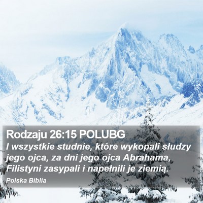 Rodzaju 26:15 POLUBG Bible Verse Image
