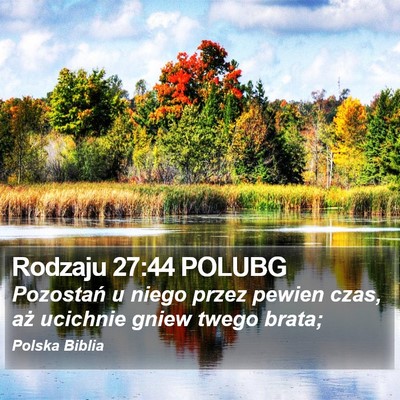 Rodzaju 27:44 POLUBG Bible Verse Image