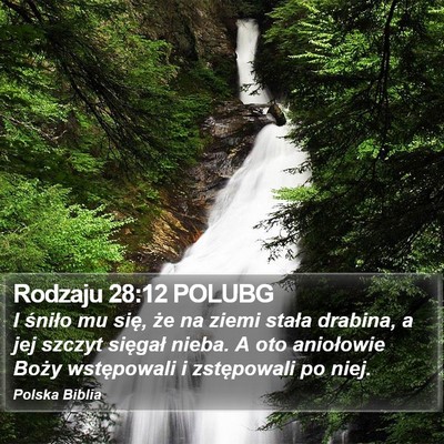 Rodzaju 28:12 POLUBG Bible Verse Image