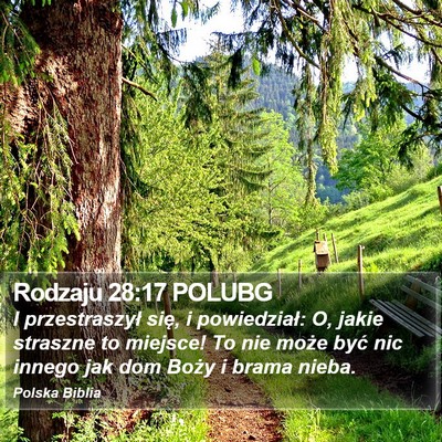 Rodzaju 28:17 POLUBG Bible Verse Image