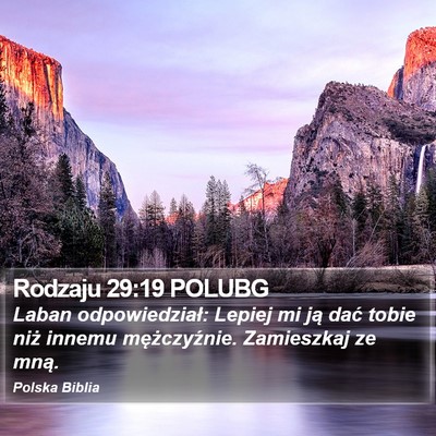 Rodzaju 29:19 POLUBG Bible Verse Image