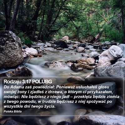 Rodzaju 3:17 POLUBG Bible Verse Image
