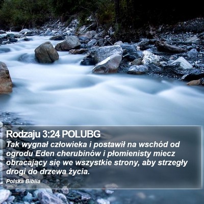 Rodzaju 3:24 POLUBG Bible Verse Image