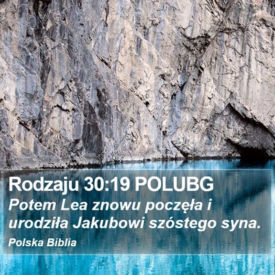 Rodzaju 30:19 POLUBG Bible Verse Image