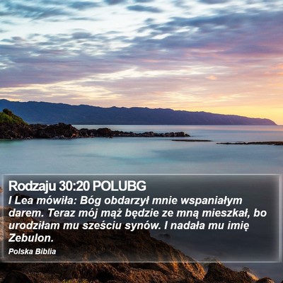 Rodzaju 30:20 POLUBG Bible Verse Image
