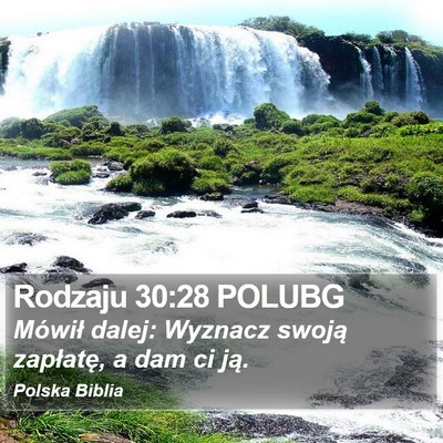 Rodzaju 30:28 POLUBG Bible Verse Image
