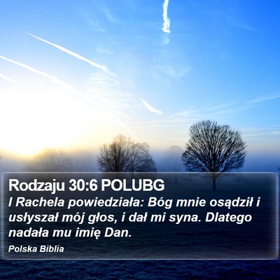 Rodzaju 30:6 POLUBG Bible Verse Image