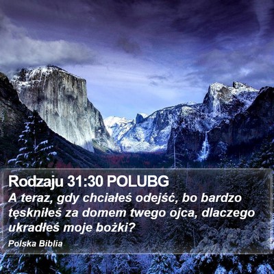 Rodzaju 31:30 POLUBG Bible Verse Image