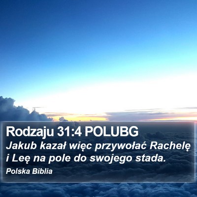 Rodzaju 31:4 POLUBG Bible Verse Image