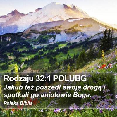 Rodzaju 32:1 POLUBG Bible Verse Image