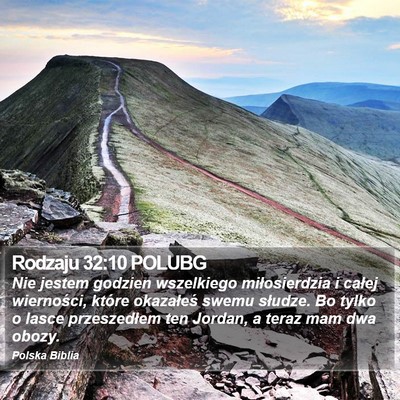 Rodzaju 32:10 POLUBG Bible Verse Image