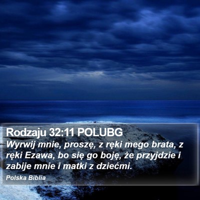 Rodzaju 32:11 POLUBG Bible Verse Image