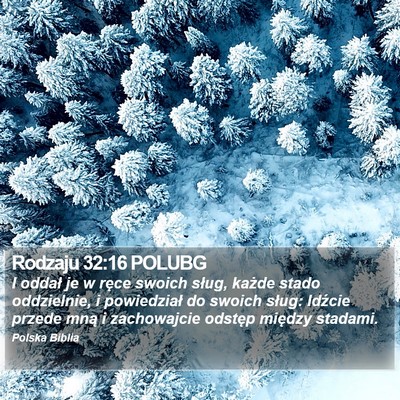 Rodzaju 32:16 POLUBG Bible Verse Image