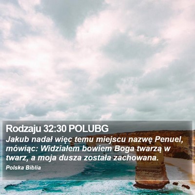 Rodzaju 32:30 POLUBG Bible Verse Image