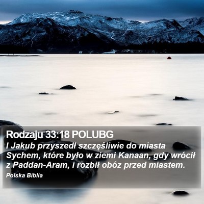 Rodzaju 33:18 POLUBG Bible Verse Image