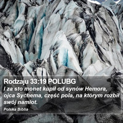 Rodzaju 33:19 POLUBG Bible Verse Image