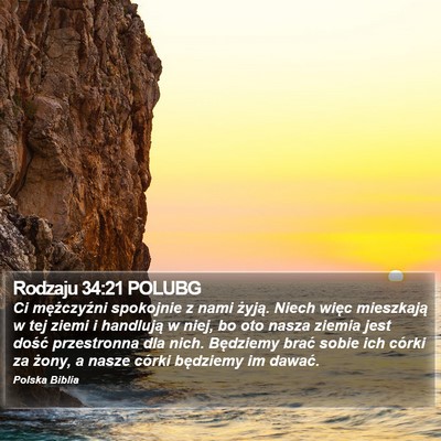 Rodzaju 34:21 POLUBG Bible Verse Image