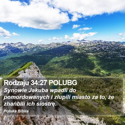 Rodzaju 34:27 POLUBG Bible Verse Image