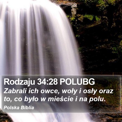 Rodzaju 34:28 POLUBG Bible Verse Image