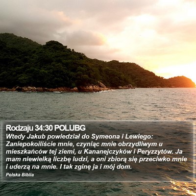 Rodzaju 34:30 POLUBG Bible Verse Image