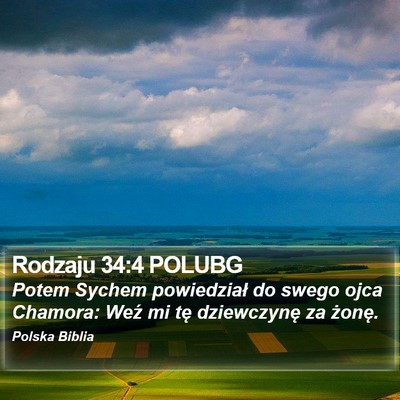 Rodzaju 34:4 POLUBG Bible Verse Image