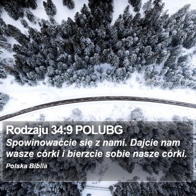 Rodzaju 34:9 POLUBG Bible Verse Image