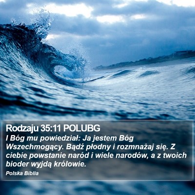 Rodzaju 35:11 POLUBG Bible Verse Image