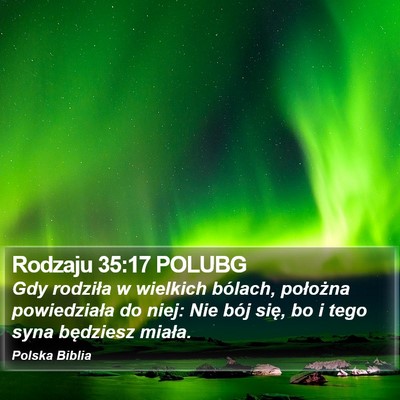 Rodzaju 35:17 POLUBG Bible Verse Image