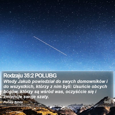 Rodzaju 35:2 POLUBG Bible Verse Image