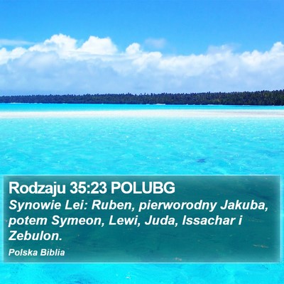 Rodzaju 35:23 POLUBG Bible Verse Image