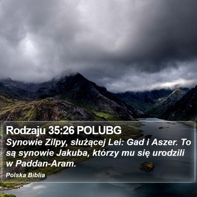 Rodzaju 35:26 POLUBG Bible Verse Image