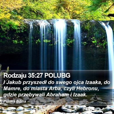 Rodzaju 35:27 POLUBG Bible Verse Image