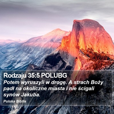 Rodzaju 35:5 POLUBG Bible Verse Image