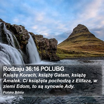 Rodzaju 36:16 POLUBG Bible Verse Image