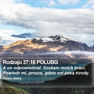 Rodzaju 37:16 POLUBG Bible Verse Image