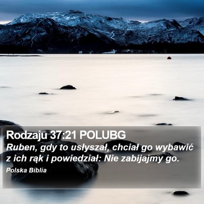 Rodzaju 37:21 POLUBG Bible Verse Image