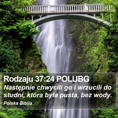 Rodzaju 37:24 POLUBG Bible Verse Image