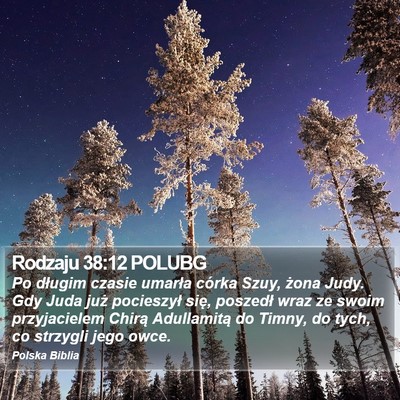 Rodzaju 38:12 POLUBG Bible Verse Image