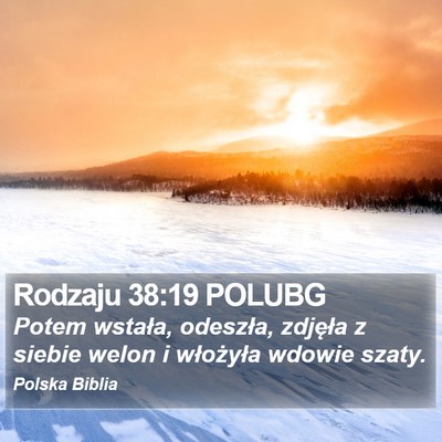 Rodzaju 38:19 POLUBG Bible Verse Image