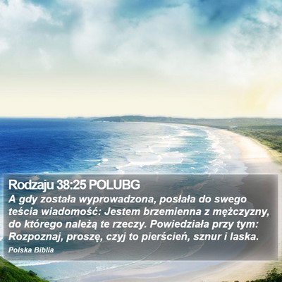 Rodzaju 38:25 POLUBG Bible Verse Image