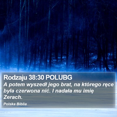 Rodzaju 38:30 POLUBG Bible Verse Image