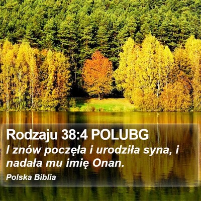 Rodzaju 38:4 POLUBG Bible Verse Image