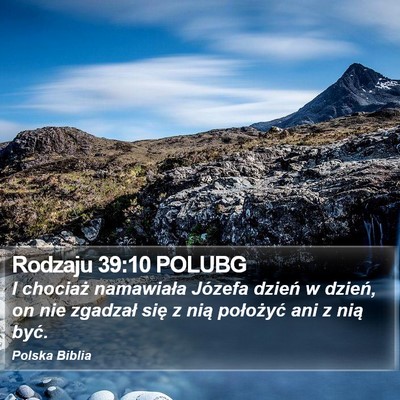 Rodzaju 39:10 POLUBG Bible Verse Image