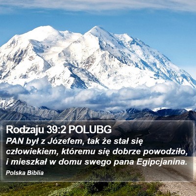 Rodzaju 39:2 POLUBG Bible Verse Image