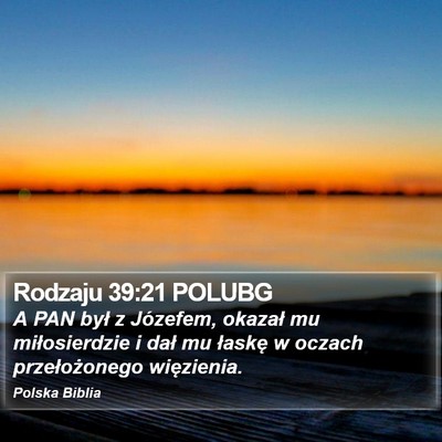 Rodzaju 39:21 POLUBG Bible Verse Image