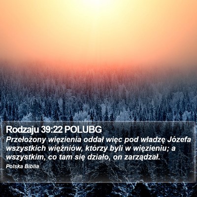 Rodzaju 39:22 POLUBG Bible Verse Image