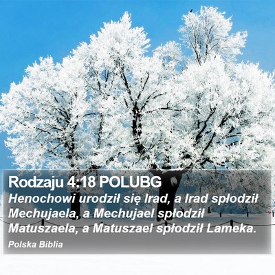 Rodzaju 4:18 POLUBG Bible Verse Image
